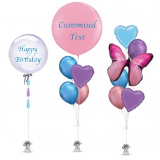 Birthday Butterfly Balloon