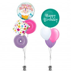 Round Cake Birthday Balloon