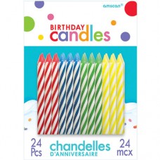 Primary Spiral Candles
