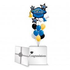 Congrats Grad Blue Cluster 