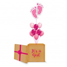 Pink Baby Feet Surprise Box