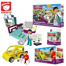 Pokeeto Hospital toys (3 pcs)