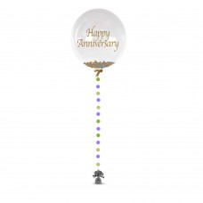Happy Anniversary Bubble Balloon