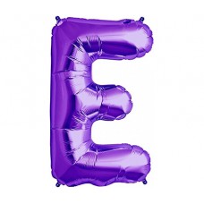 Large Shape Letter E Purple 