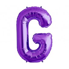Large Shape Letter G Purple 