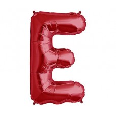 Large Shape Letter E Red