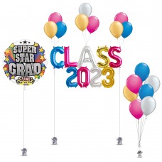 Colorful Class Balloon Decoration