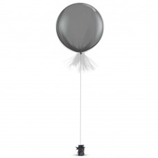 White Tulle Balloon