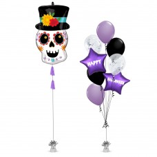 DOTD Skull Balloon Bouquet