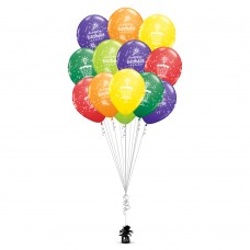 Printed Birthday Cake Balloons