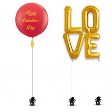 Big Love Balloon(Gold)