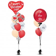 Cheer Valentine's Balloon Bouquet