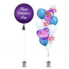 Letter Heart Balloon Bouquet