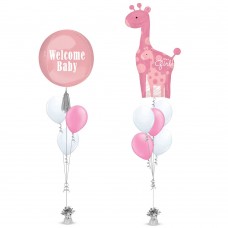 Pink Giraffe Balloon