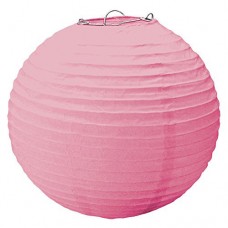 Pink Round Paper Lanterns