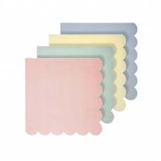 Assorted Pastel Small Napkins