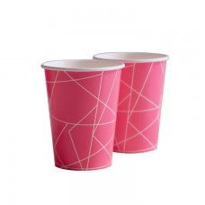Hot Pink Neon Cups