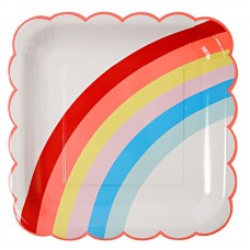 Rainbow Large Plates