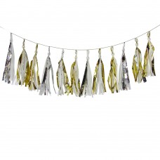 Gold and Silver Tassels