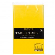 Yellow Round Tablecover